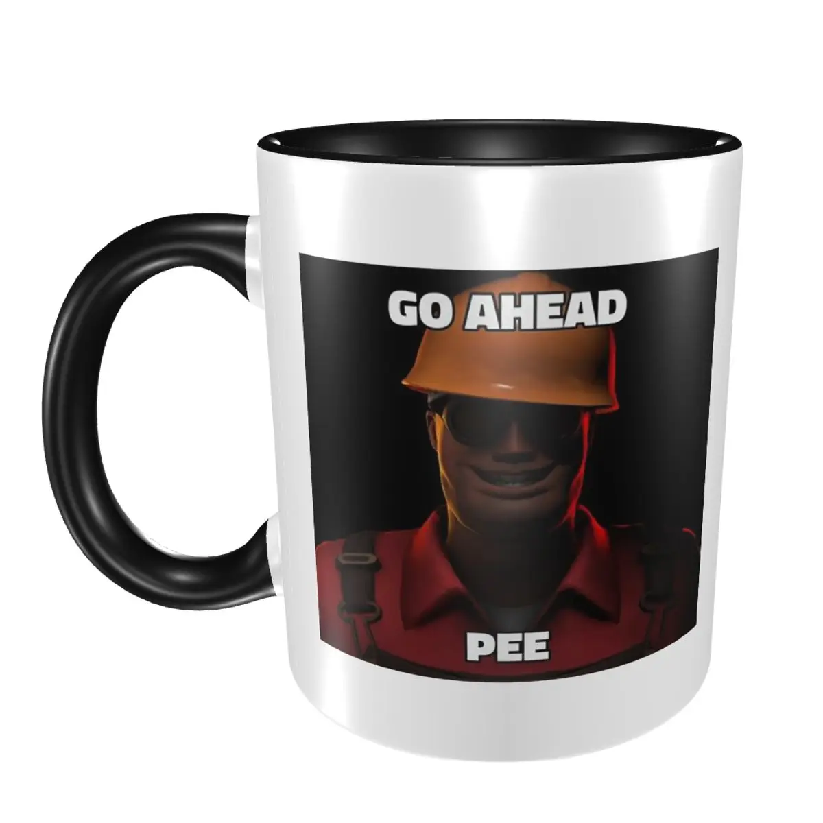 Coffee Tea Friends - Tazza Classica 'Go Ahead Pee' in