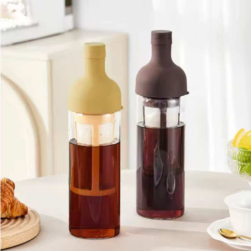 Coffee Tea Pots - Caffettiera in vetro, tazza per infusione,