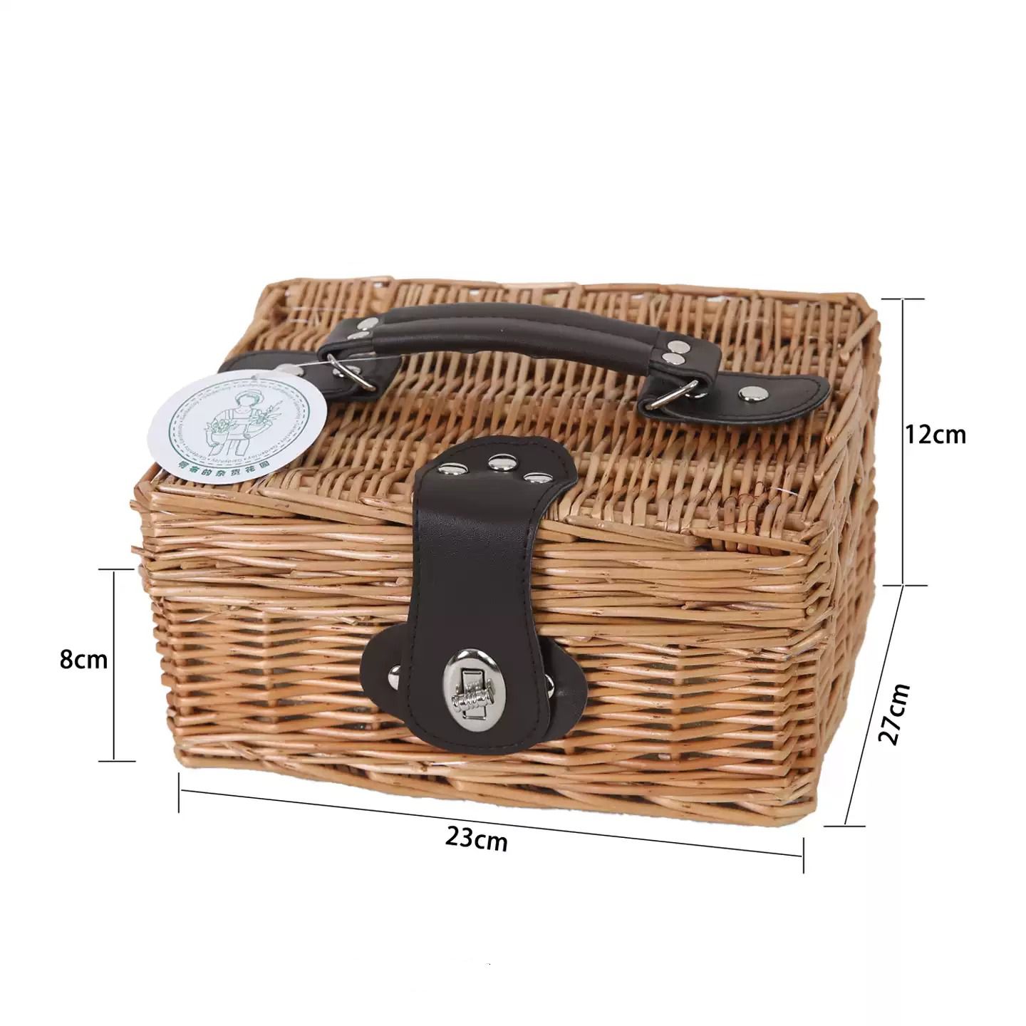 Coffee Tea Set - Set Cesto da Picnic in Vimini