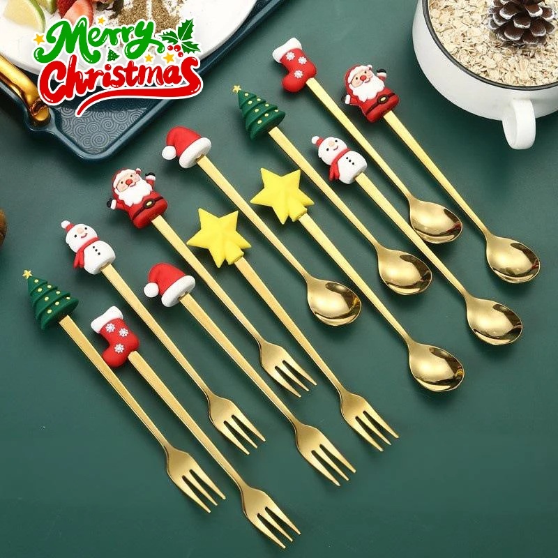 Tea Coffee Utensils - Set di Posate in Acciaio Inox