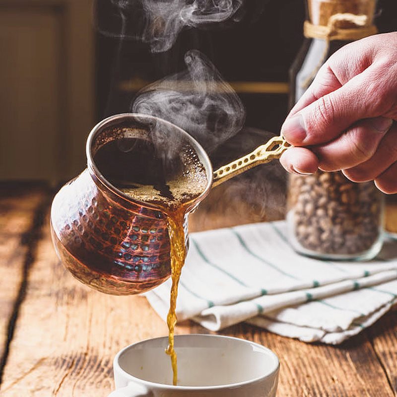 Coffee Tea Pots - Caffettiera Türkiye, stoviglie in rame sottile
