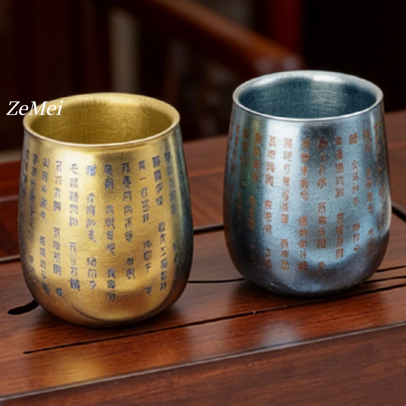 Double Wall Mug - Tazza da Caffè in Titanio Puro