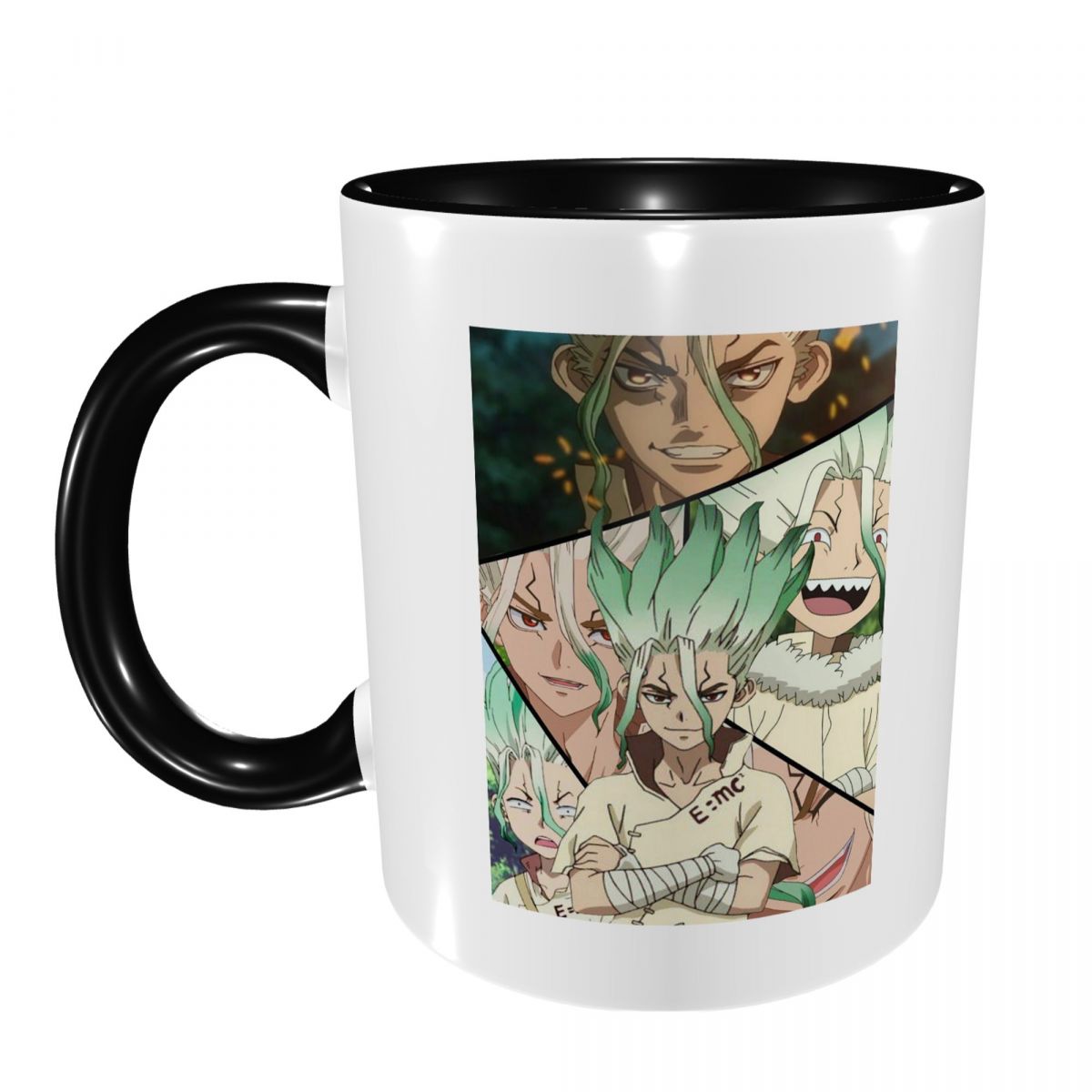 Coffee Tea Friends - Tazza in Ceramica Divertente Senku Ishigami