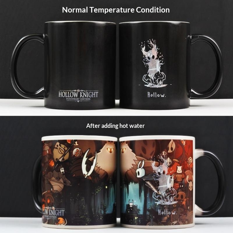 Double Wall Mug - Tazza Termosensibile Hollow Knight che Cambia