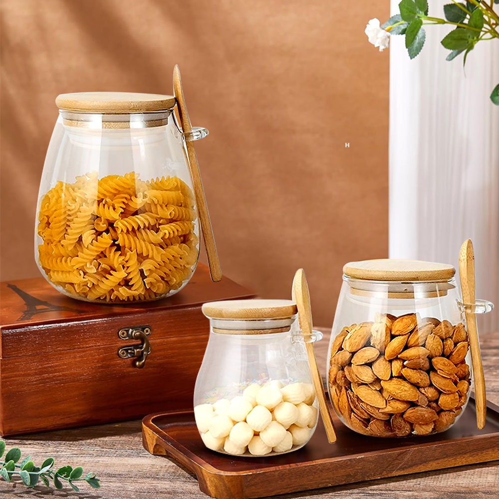 Barattolo di vetro sigillato d - Coffee Tea Sugar Canister Set recensione e prezzo