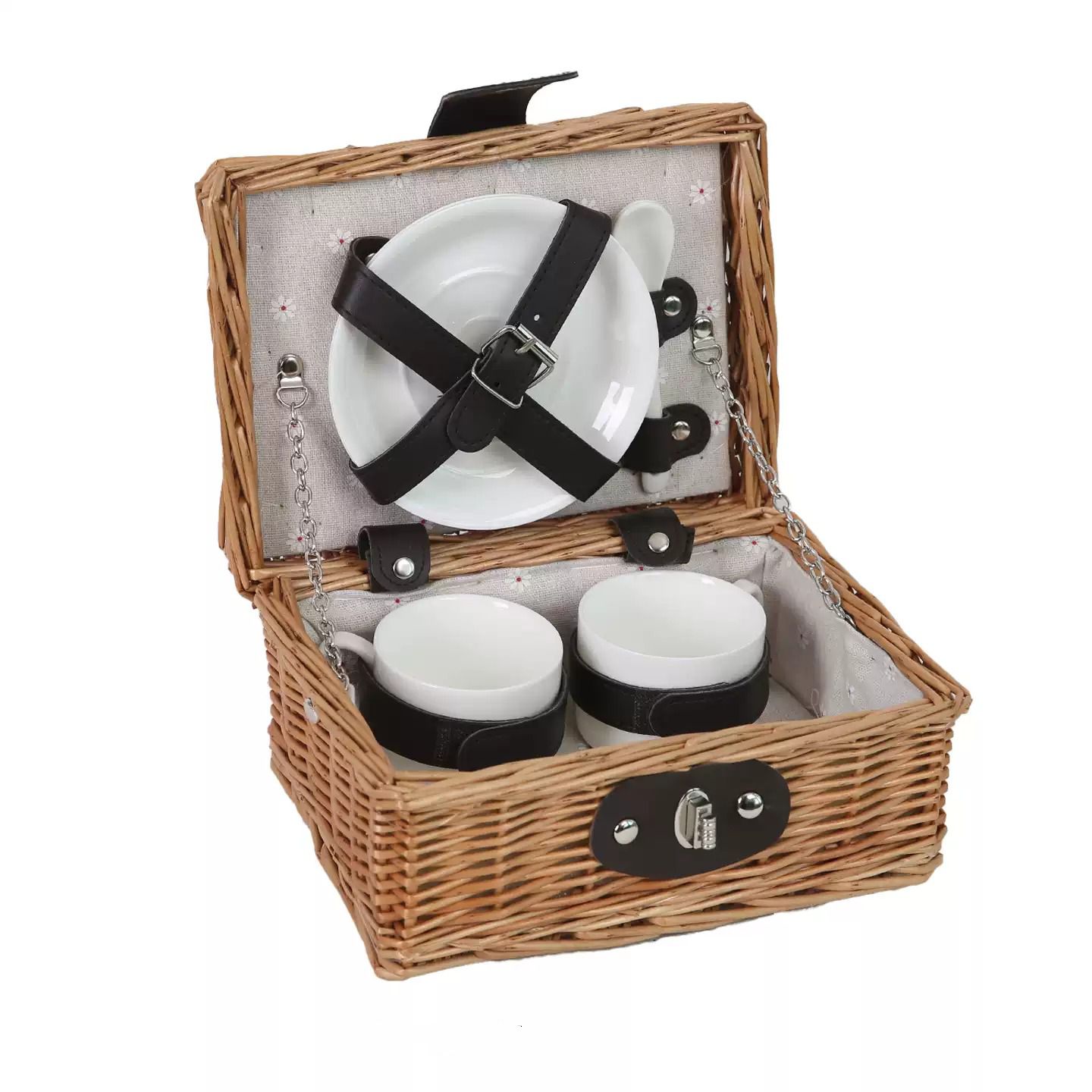 Set Cesto da Picnic in Vimini  - Coffee Tea Set recensione e prezzo