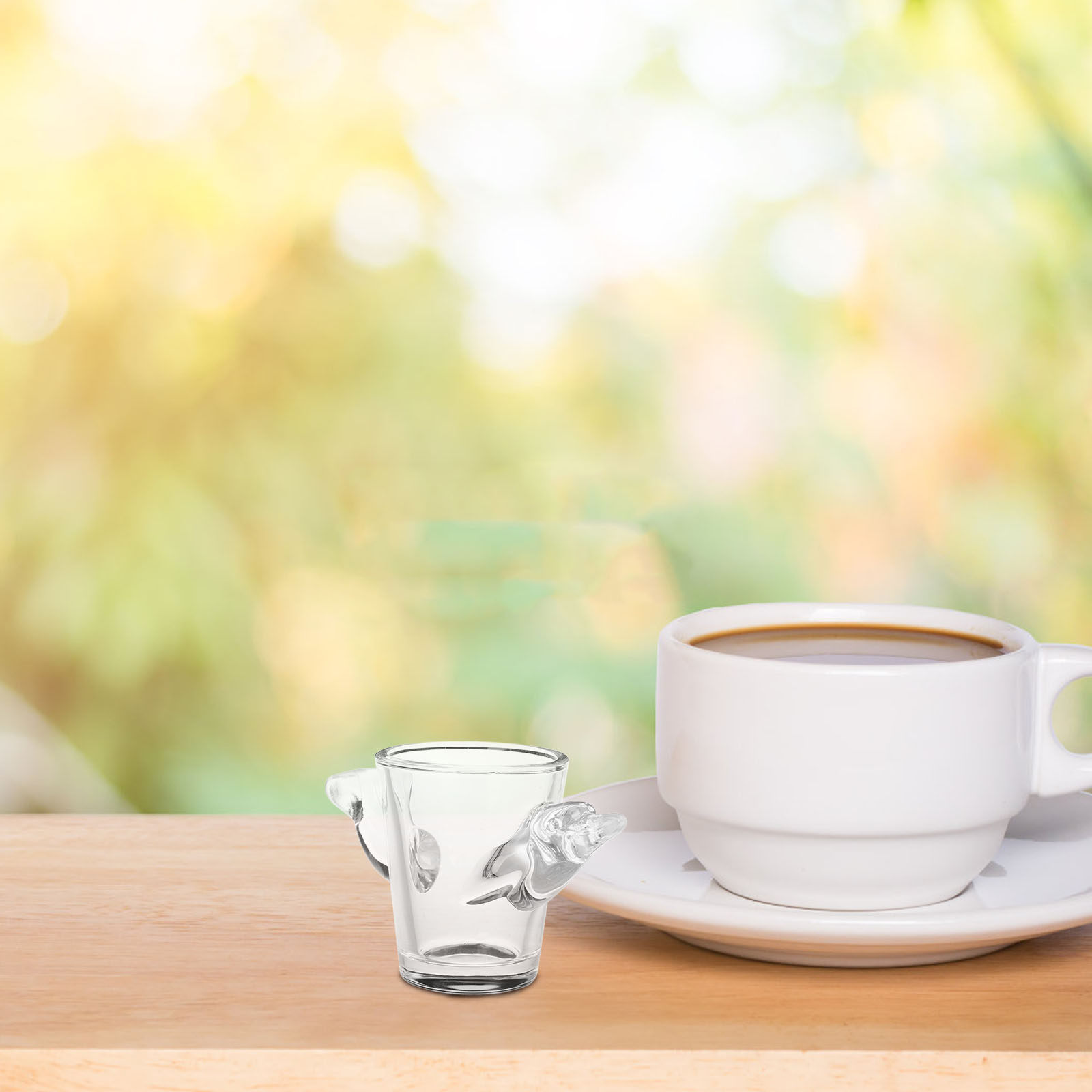 Mini bicchierini trasparenti c - Coffee Tea Vodka recensione e prezzo