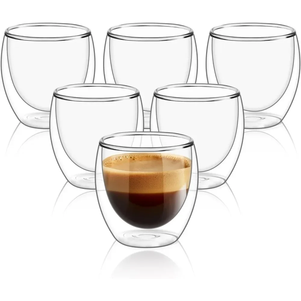 6 tazze da caffè in vetro tras - Double Wall Mug recensione e prezzo
