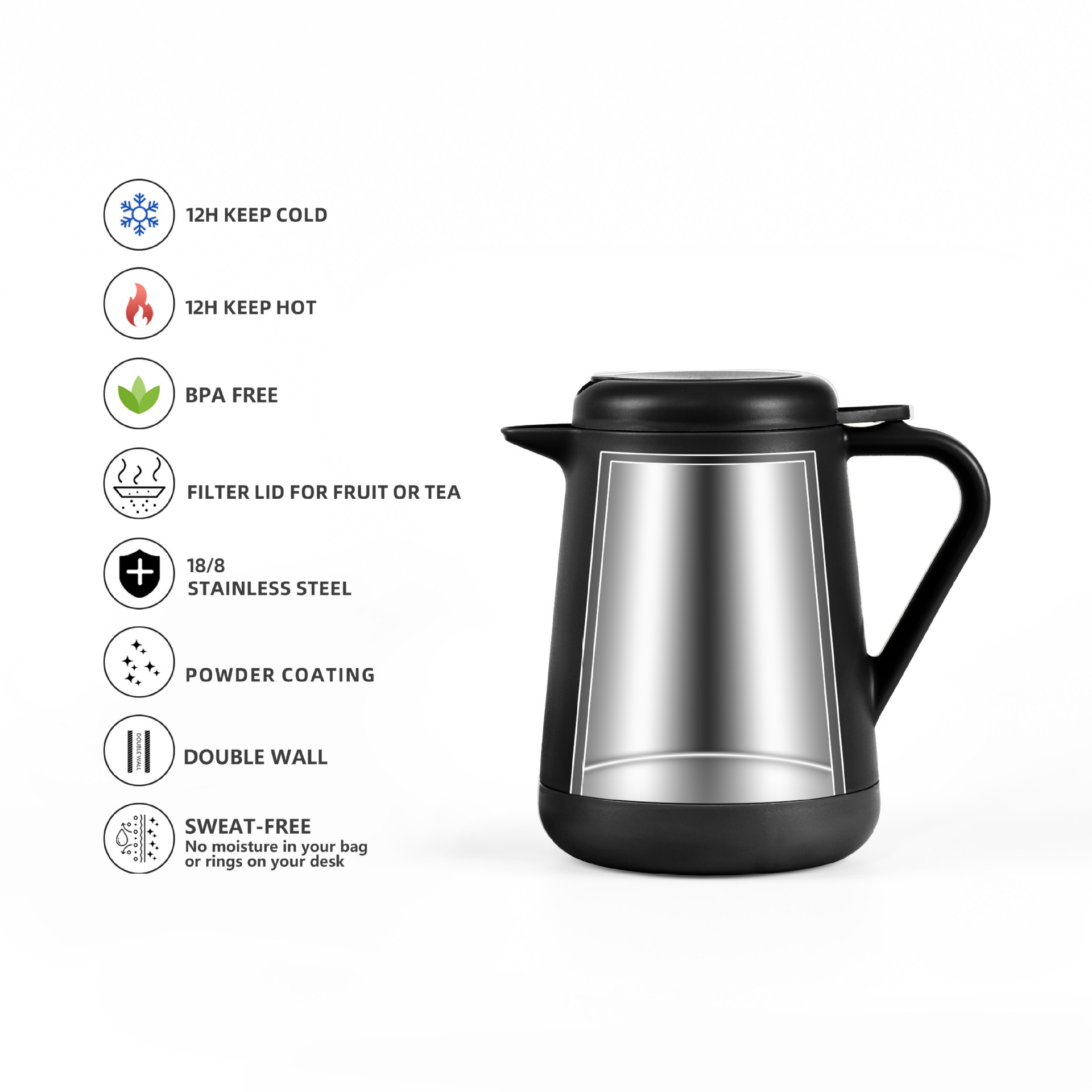 Set di caffettiera isolata in  - Coffee Tea Pots recensione e prezzo