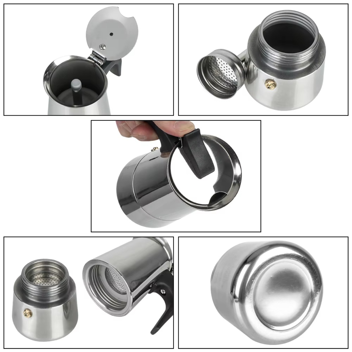 Caffettiera Portatile in Accia - Coffee Tea Pots recensione e prezzo
