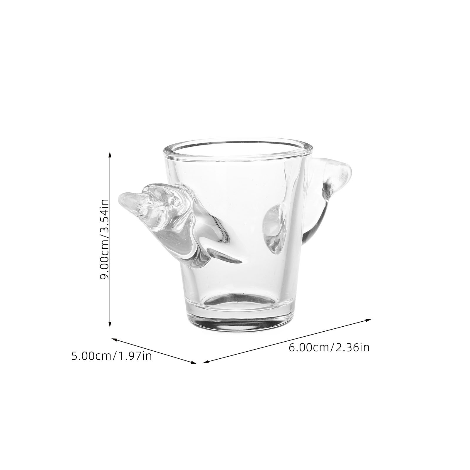 Bicchierini a Tema Delfino, Bi - Coffee Tea Vodka recensione e prezzo