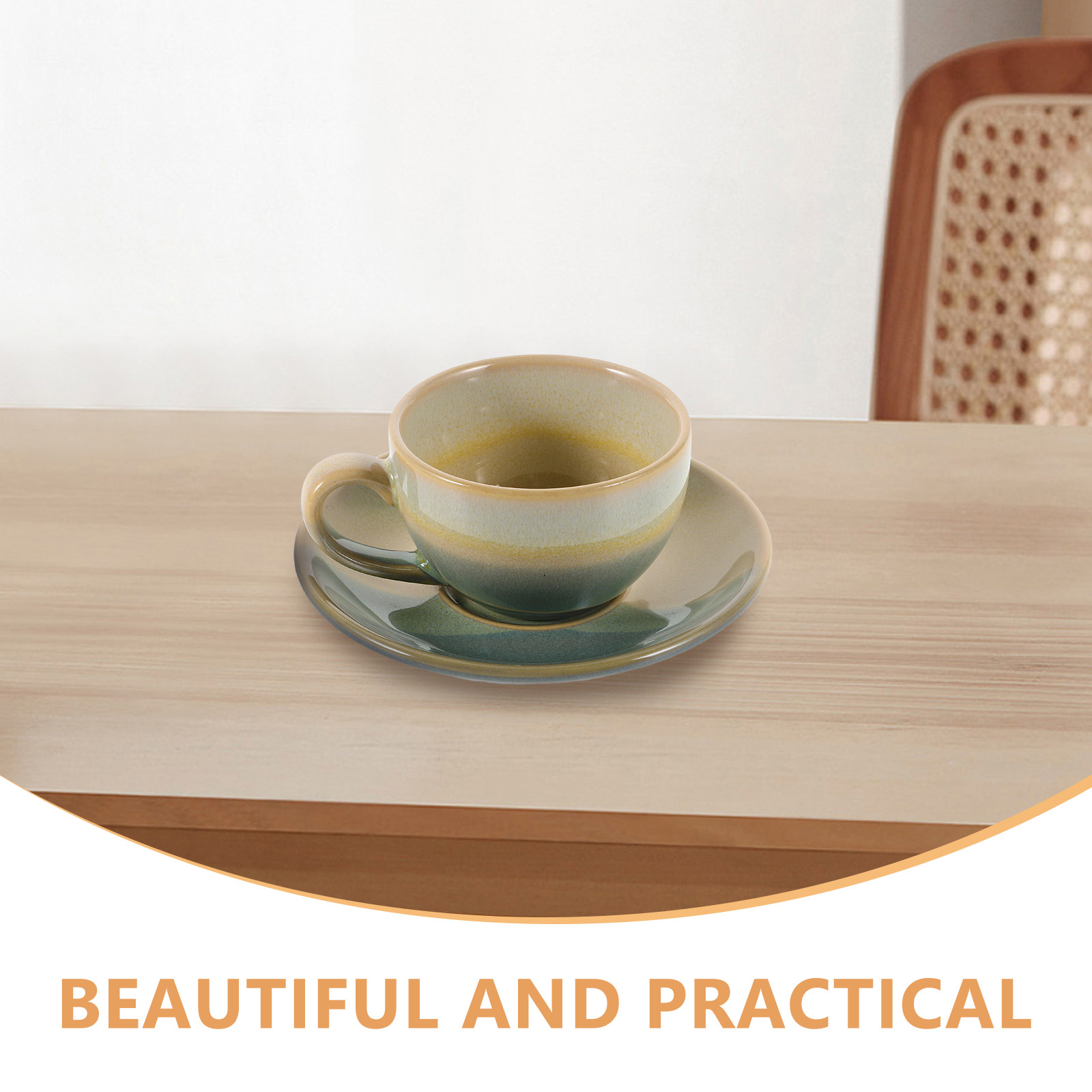 1 set Tazza da Caffè con Piatt - Coffee Tea Set recensione e prezzo