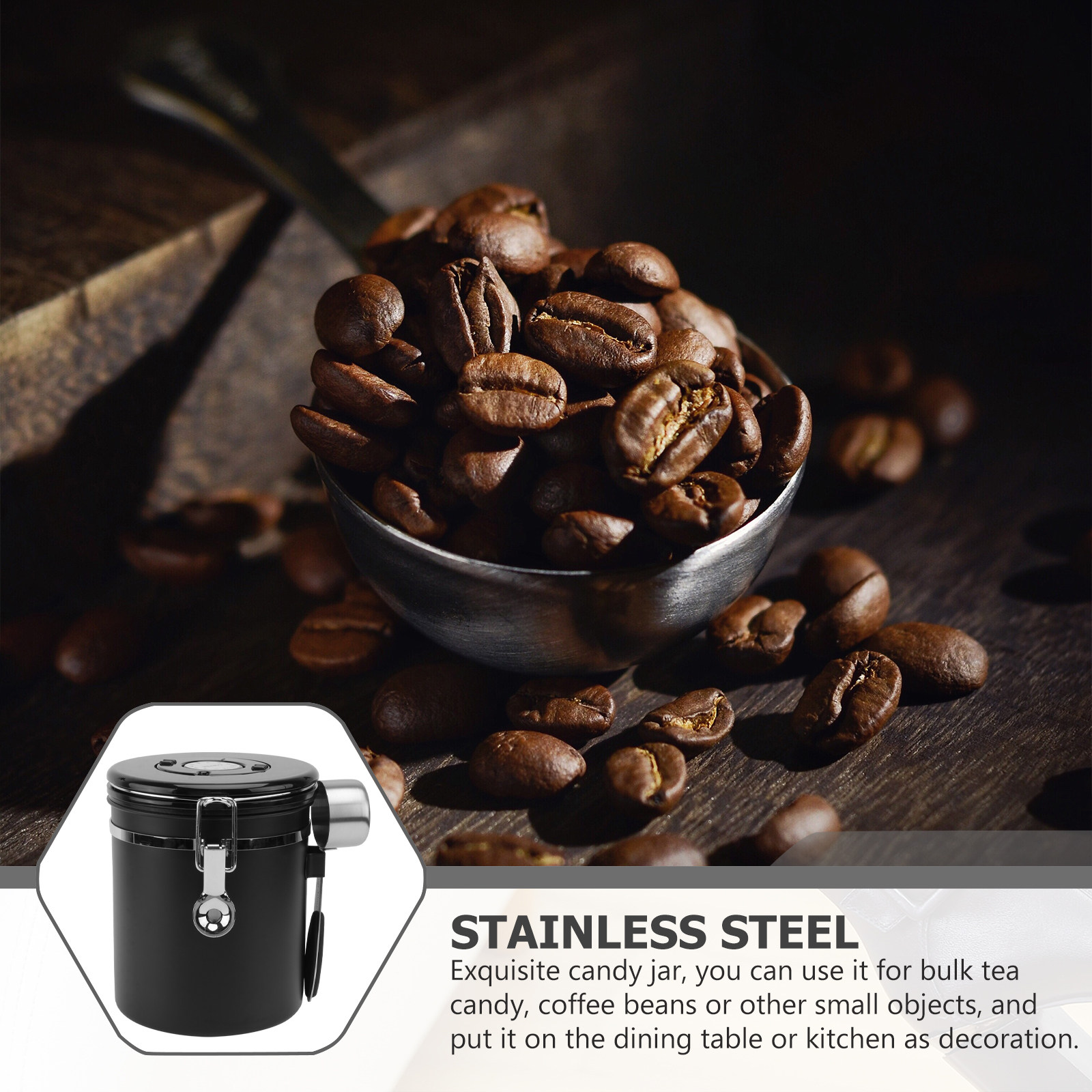 1 contenitore in acciaio inoss - Coffee Tea Beans recensione e prezzo