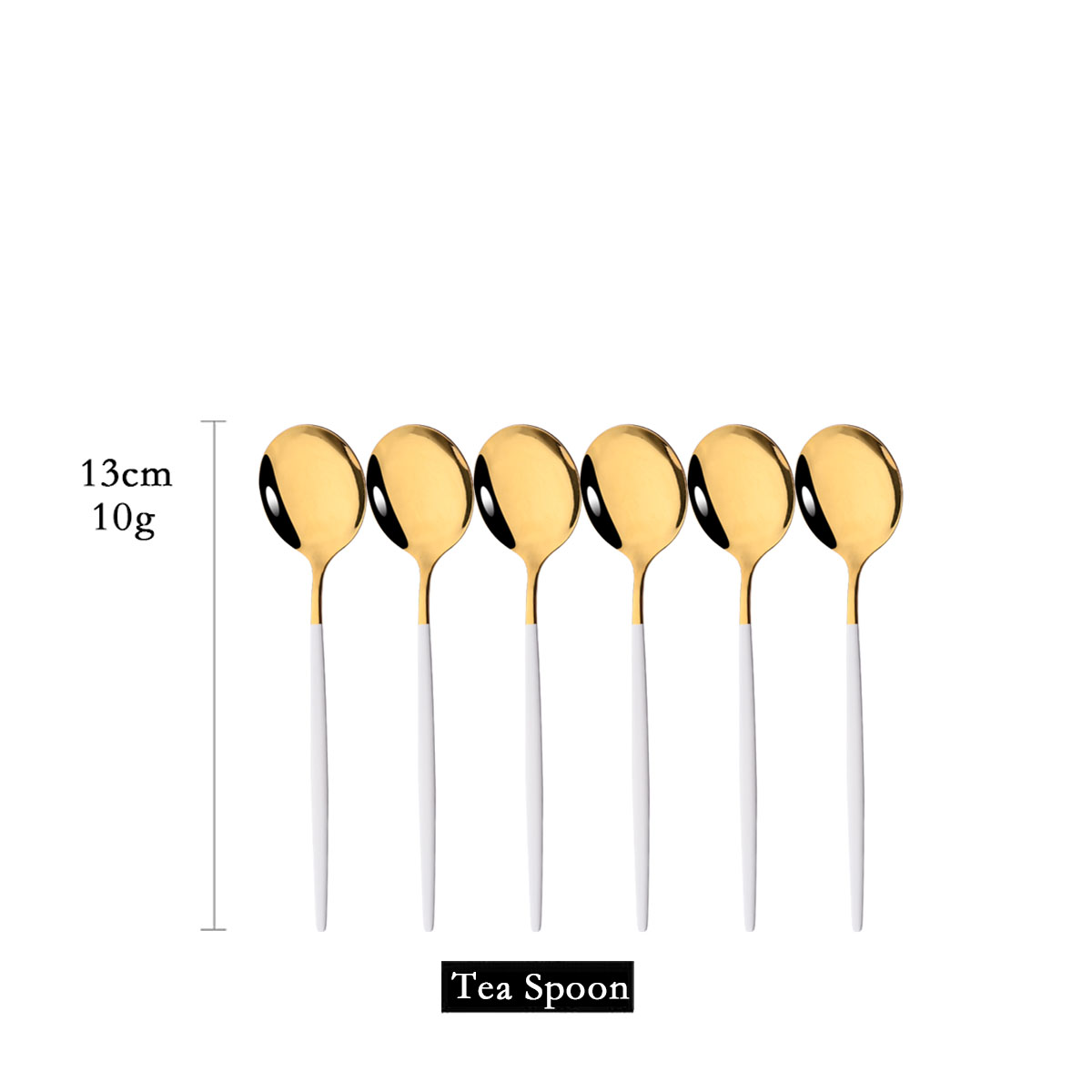 6 pezzi specchio oro bianco cu - Coffee Tea Sugar Canister Set recensione e prezzo