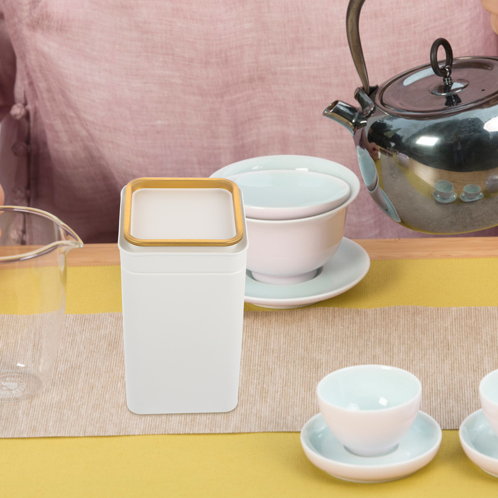 1 pezzo: barattolo in latta di - Coffee Tea Sugar Canister Set recensione e prezzo