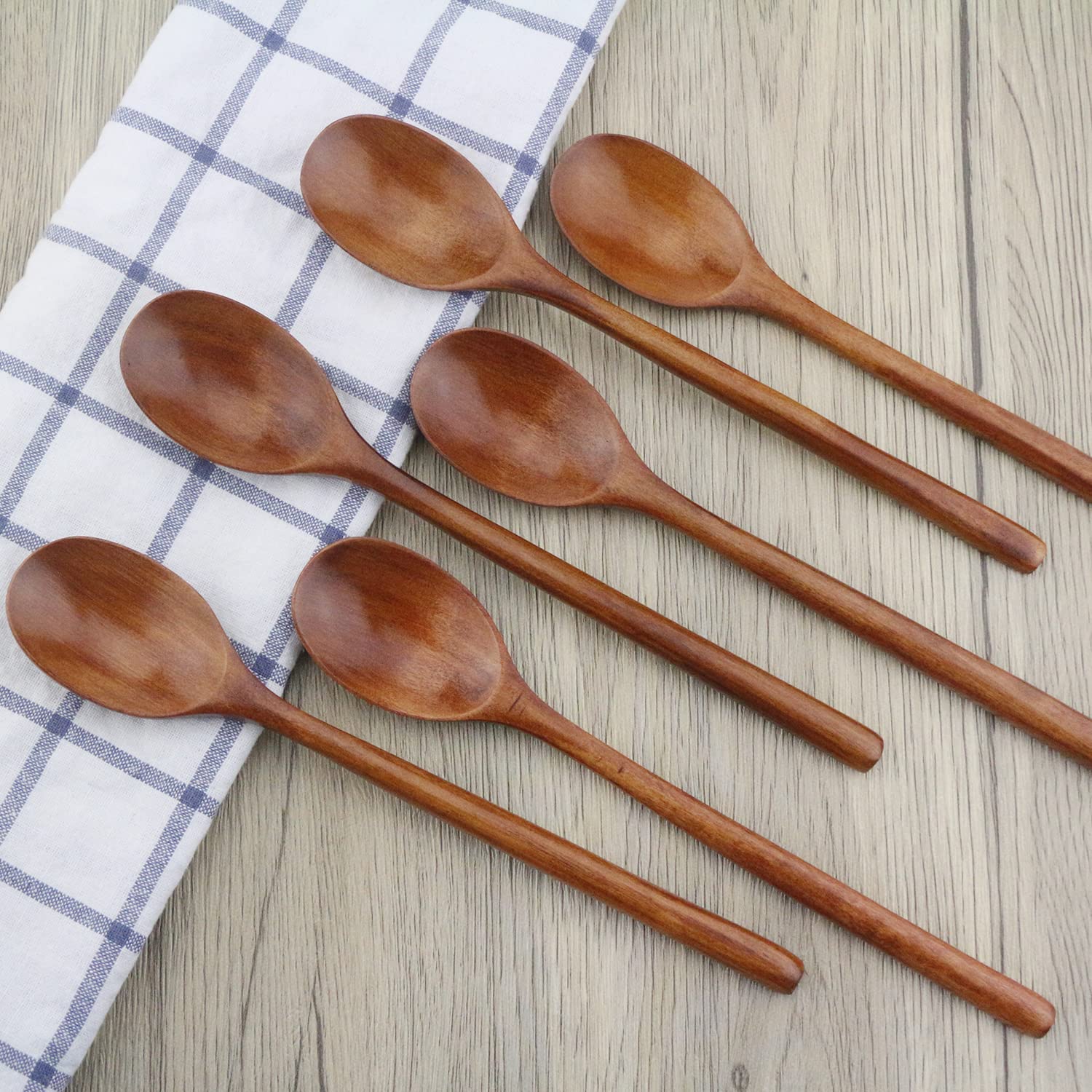 6 pezzi cucchiaio di legno sto - Tea Coffee Utensils recensione e prezzo