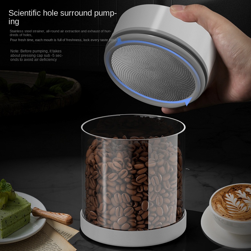 Sottovuoto elettrico chicchi d - Coffee Tea Sugar Canister Set recensione e prezzo