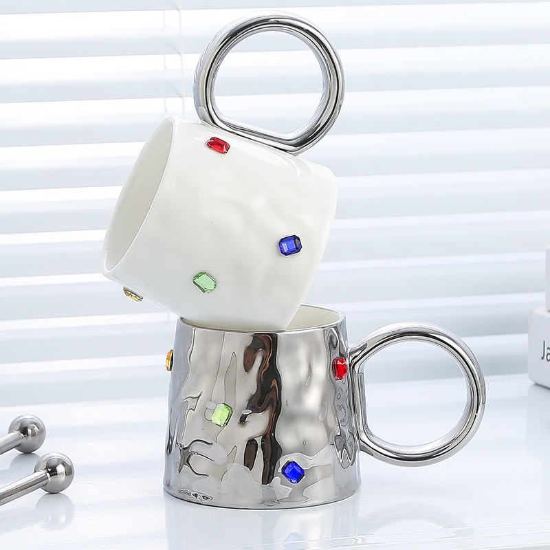 Tazza in ceramica con pietre p - Coffee Tea Friends recensione e prezzo