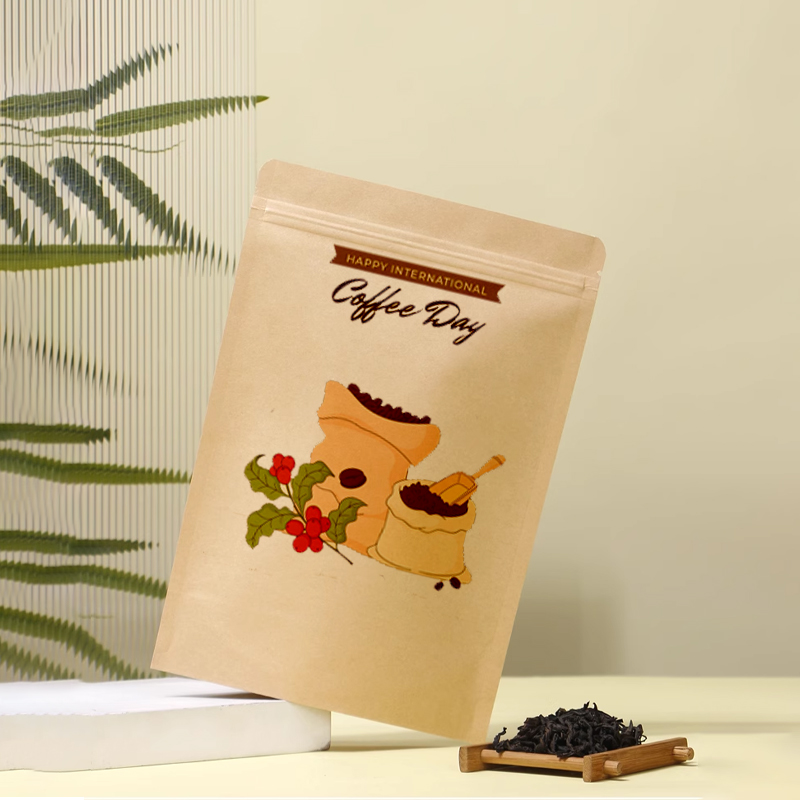 Sacchetto con cerniera in cart - Coffee Tea Logo recensione e prezzo