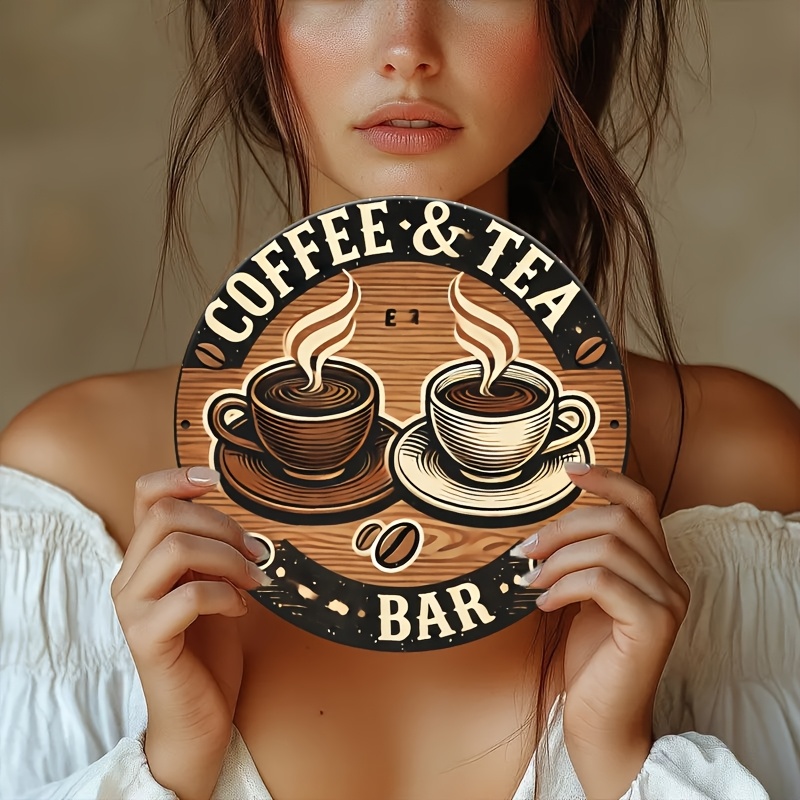 [2D Piatto] Segnaletica in all - Coffee Tea Logo recensione e prezzo