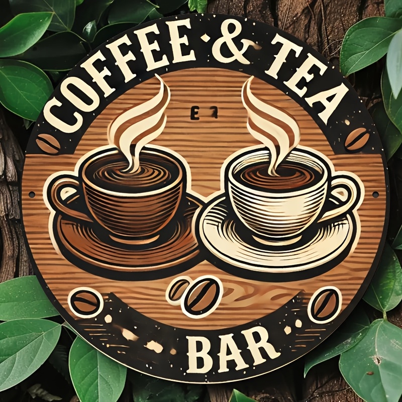 [2D Piatto] Segnaletica in all - Coffee Tea Logo recensione e prezzo