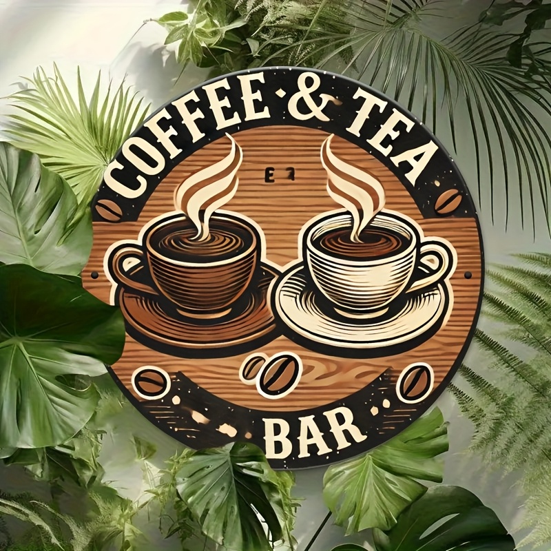 [2D Piatto] Segnaletica in all - Coffee Tea Logo recensione e prezzo