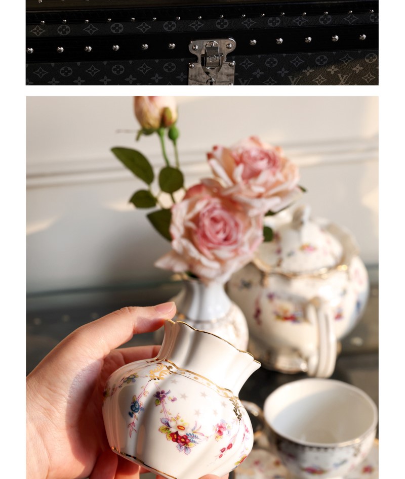 Set di Tazze e Piattini da Tè  - Coffee Tea Flower recensione e prezzo