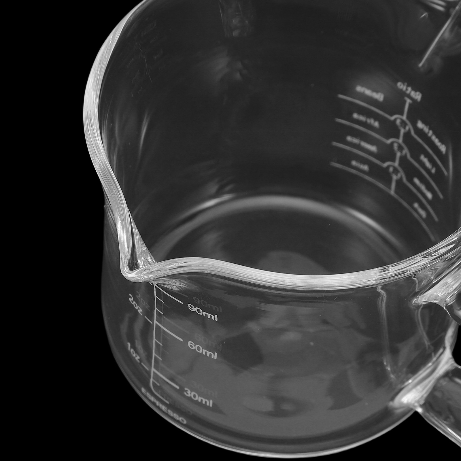 Misurino in vetro con doppio b - Coffee Tea With Milk recensione e prezzo