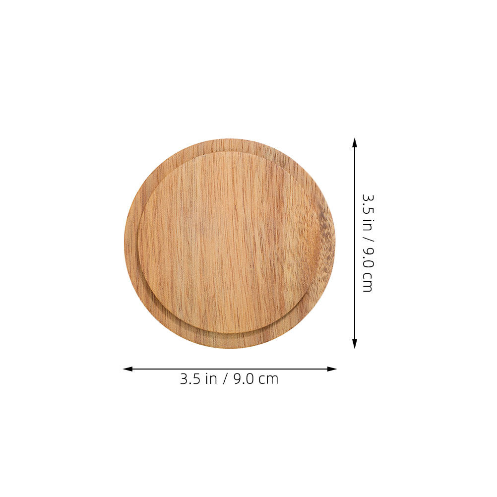 2 coperchi in legno per tazze, - Water Tea And Coffee recensione e prezzo